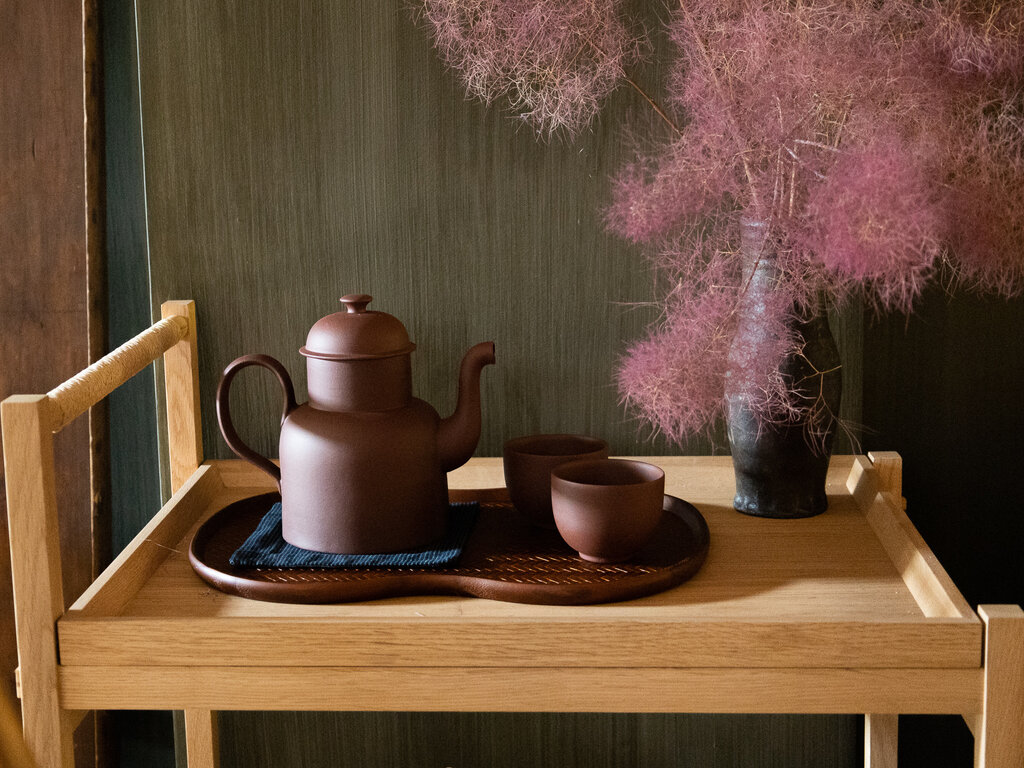 Kohchosai Kosuga Bamboo Ajiro Tray Large
