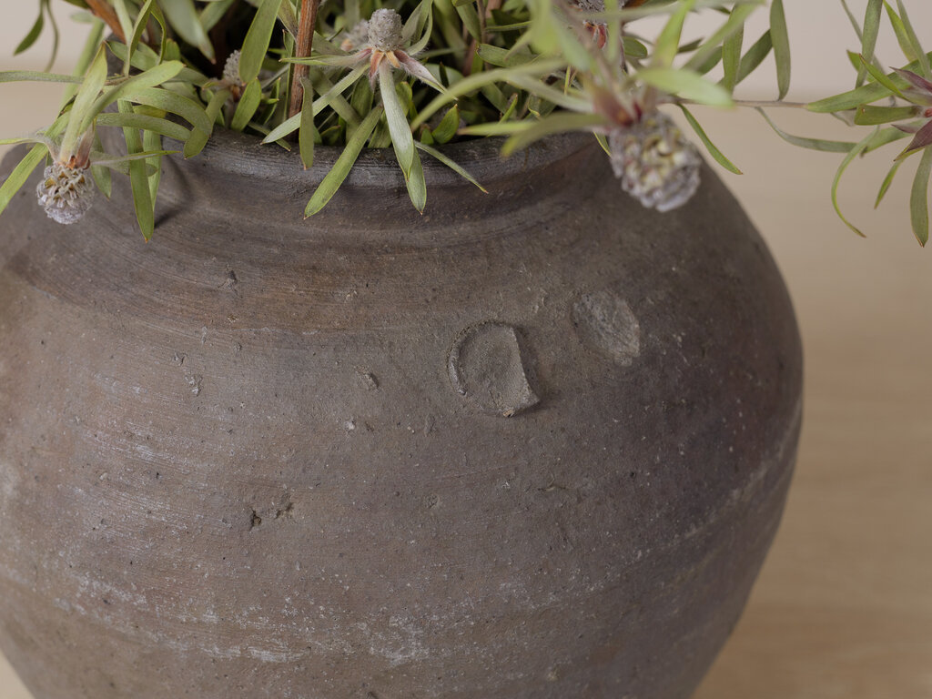Antique Bizen Three-eared Vase