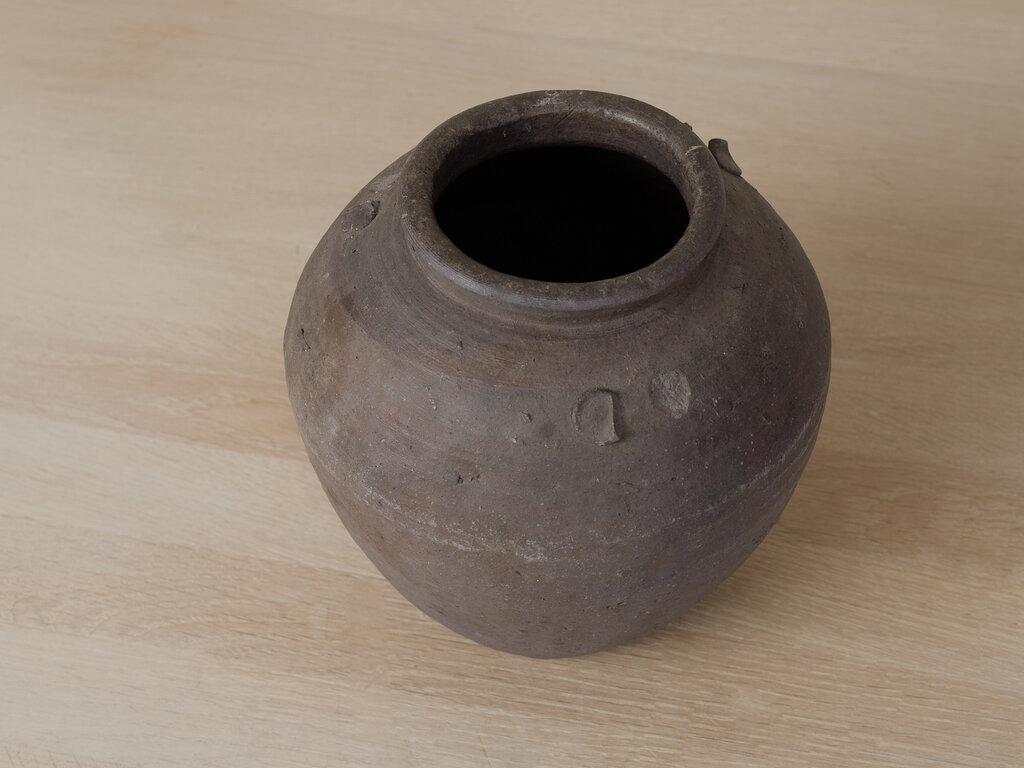 Antique Bizen Three-eared Vase