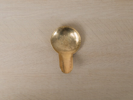 Mami Hasegawa Large Brass Spoon, Hare No. 1