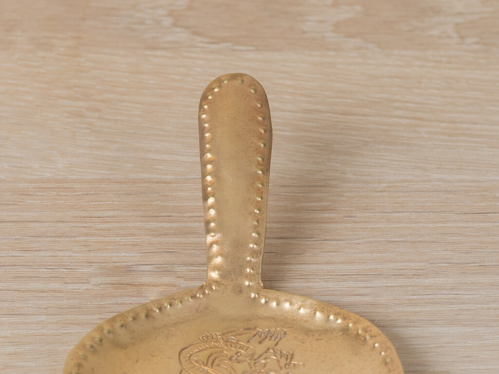 Mami Hasegawa Large Brass Spoon, Elephant