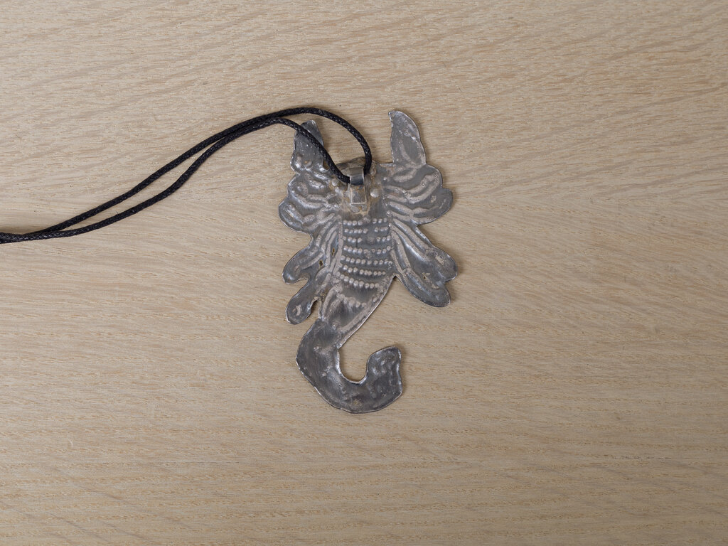 Mami Hasegawa Silver Pendant, Scorpio