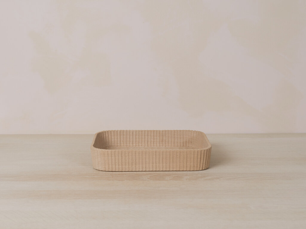 Deep Carved Tray by Shingo Tsukuda