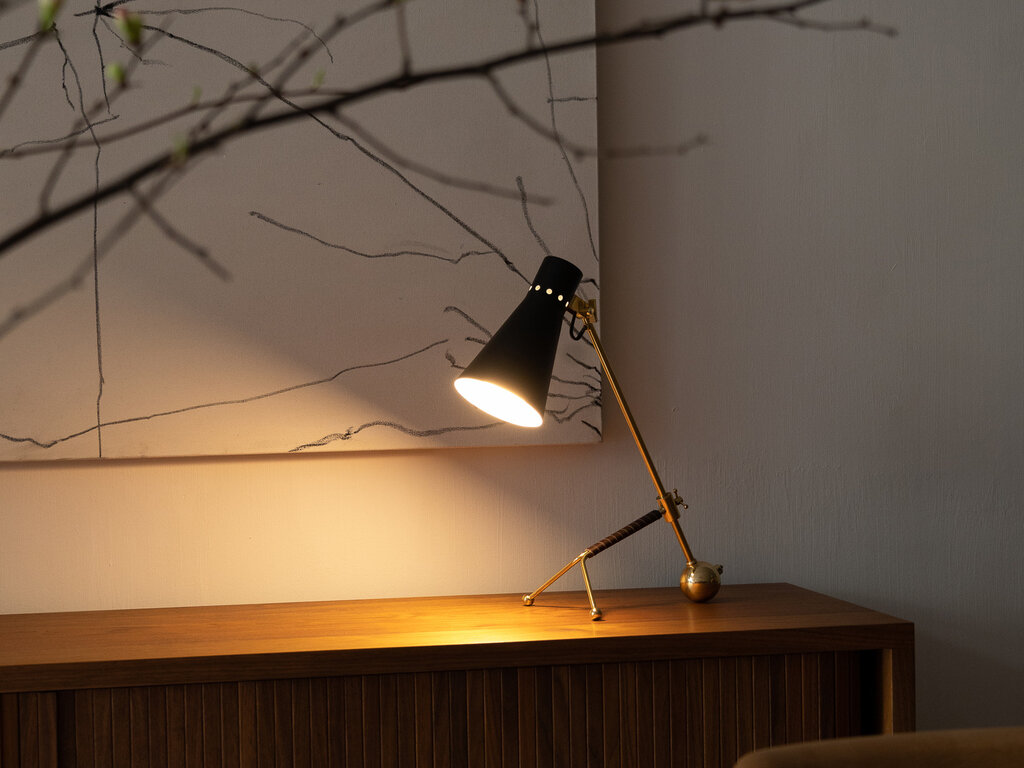 Tapio Wirkkala for Innolux Tapio Table Lamp, Black