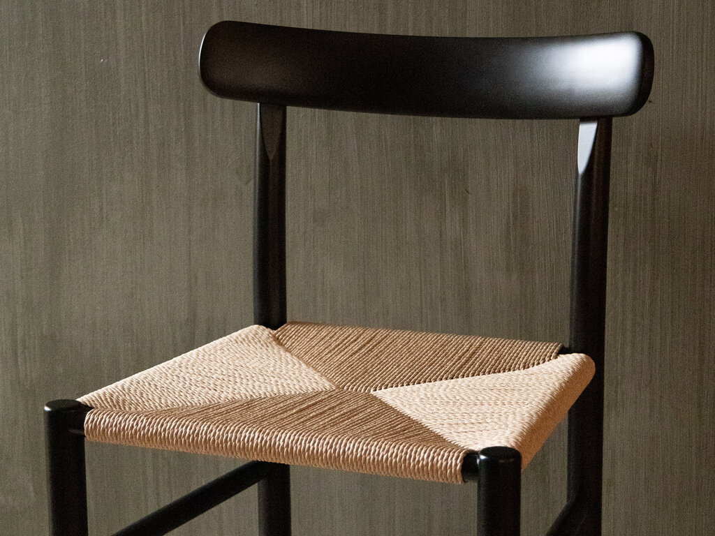 Jasper Morrison for Maruni Lightwood Counter Stool (Paper Cord)