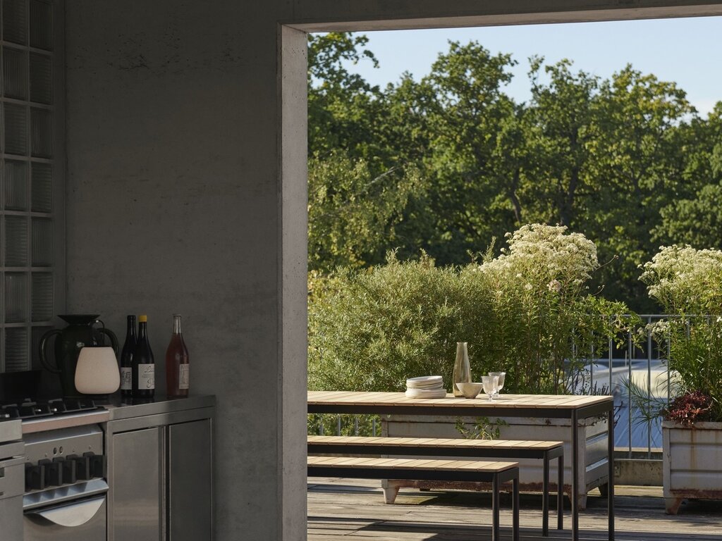 Anderssen & Voll for &Tradition Ville AV28 Outdoor Bench