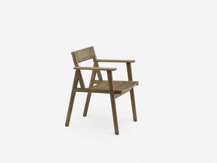Neri & Hu for De La Espada 575S Outdoor Dining Armchair