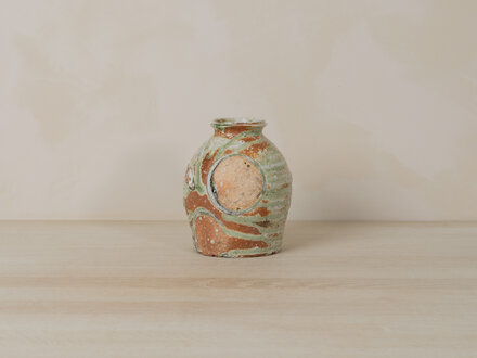 Tsujimura Kai Shuko Vase, Small Tsujimura Kai Shuko Vase, Small