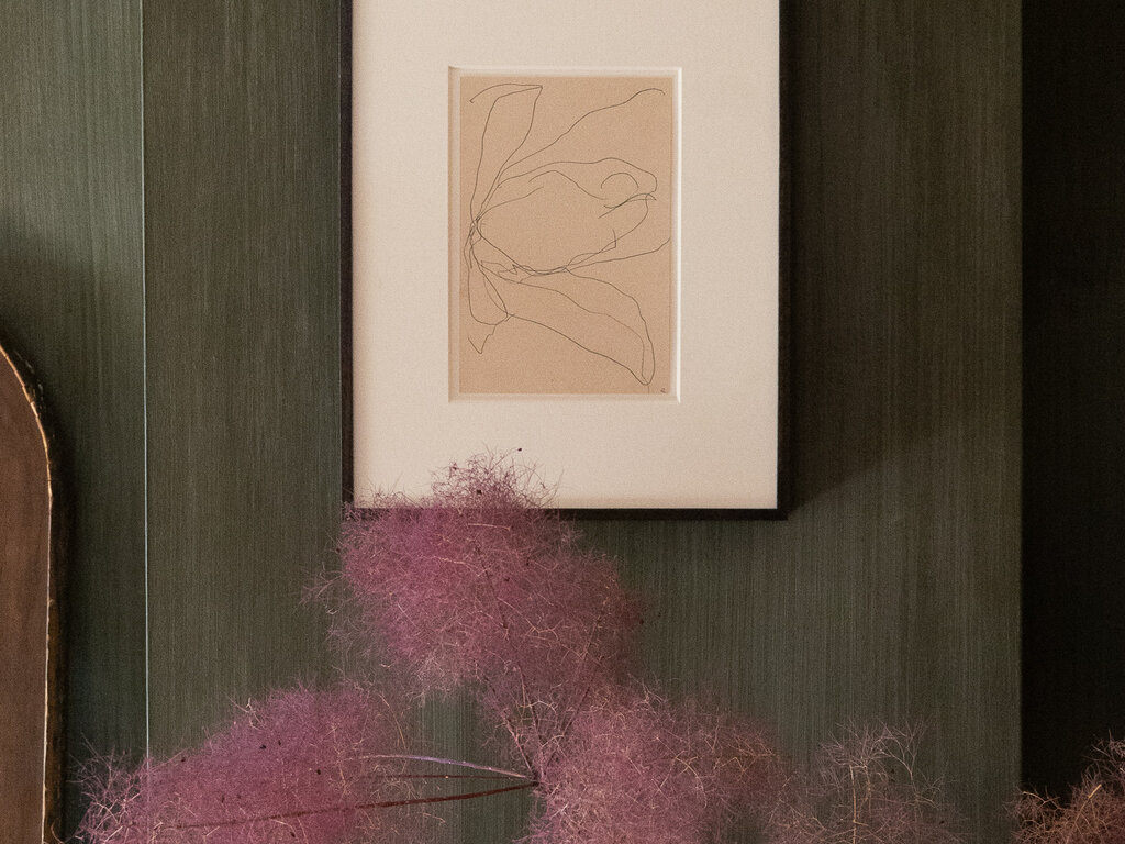 Ronan Sean-Ross Stewart Small Flower Drawing 533