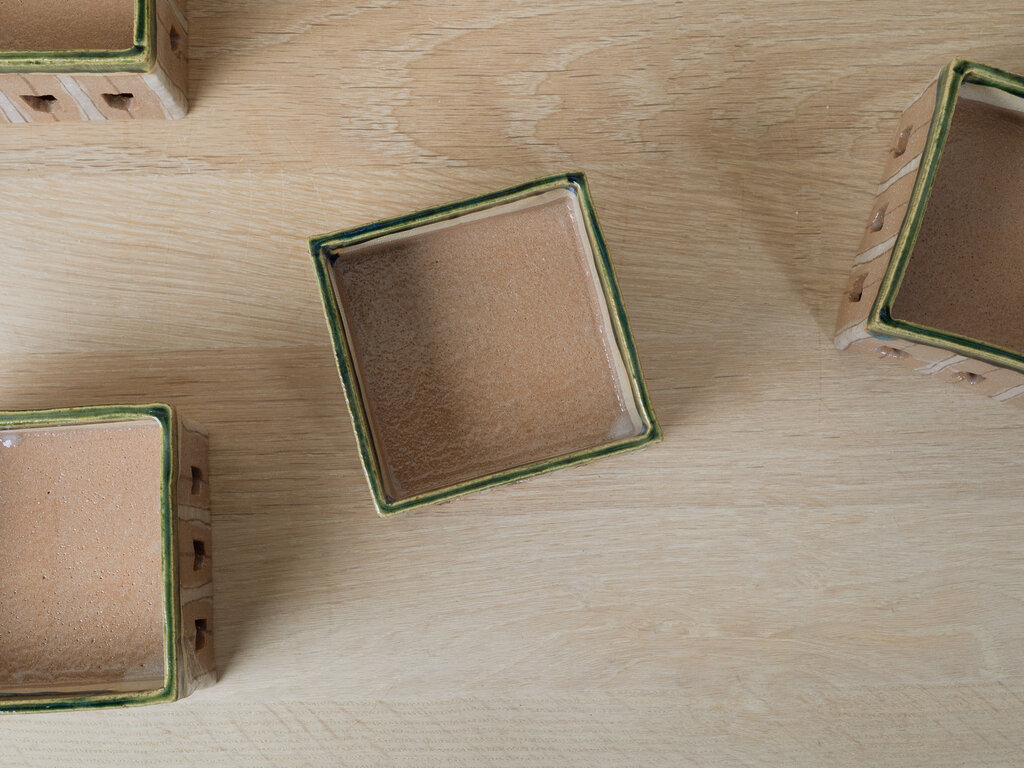 Antique Dish Set by Tobii Takashi