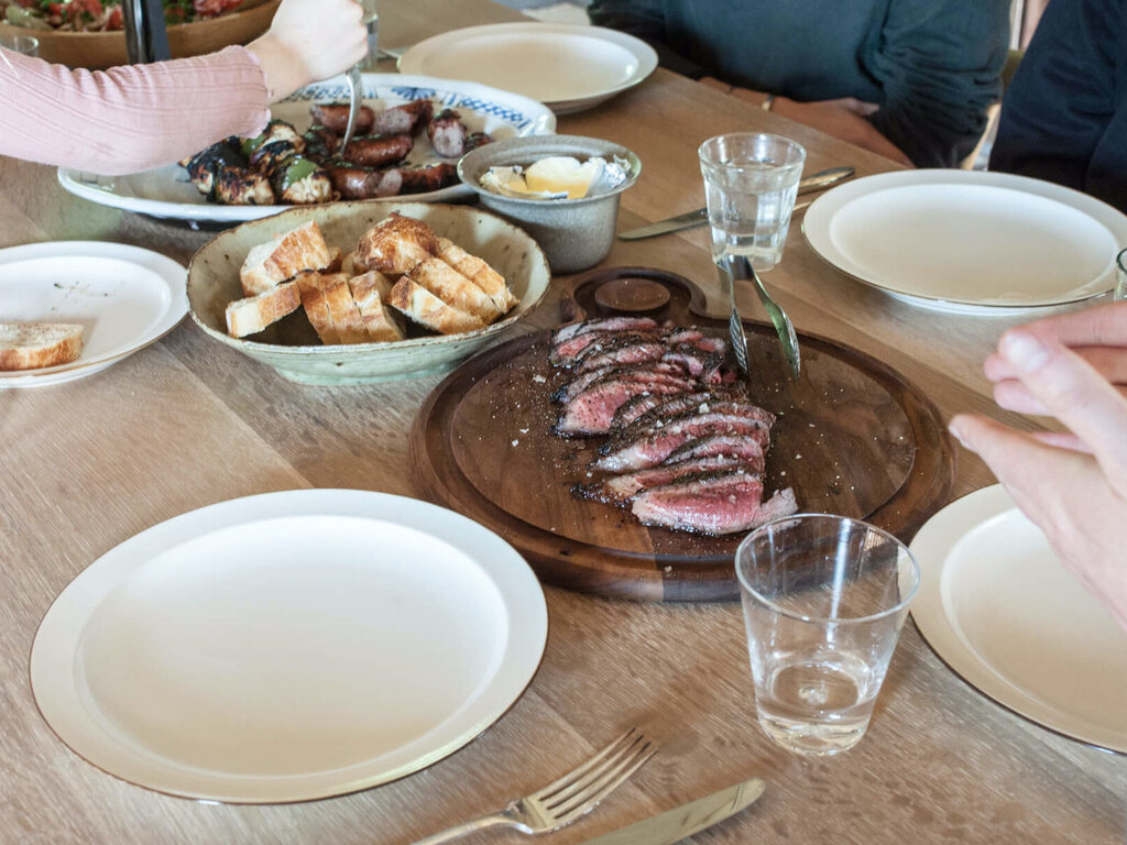 Oji Masanori for Mjölk Earth & Moon Cutting Board