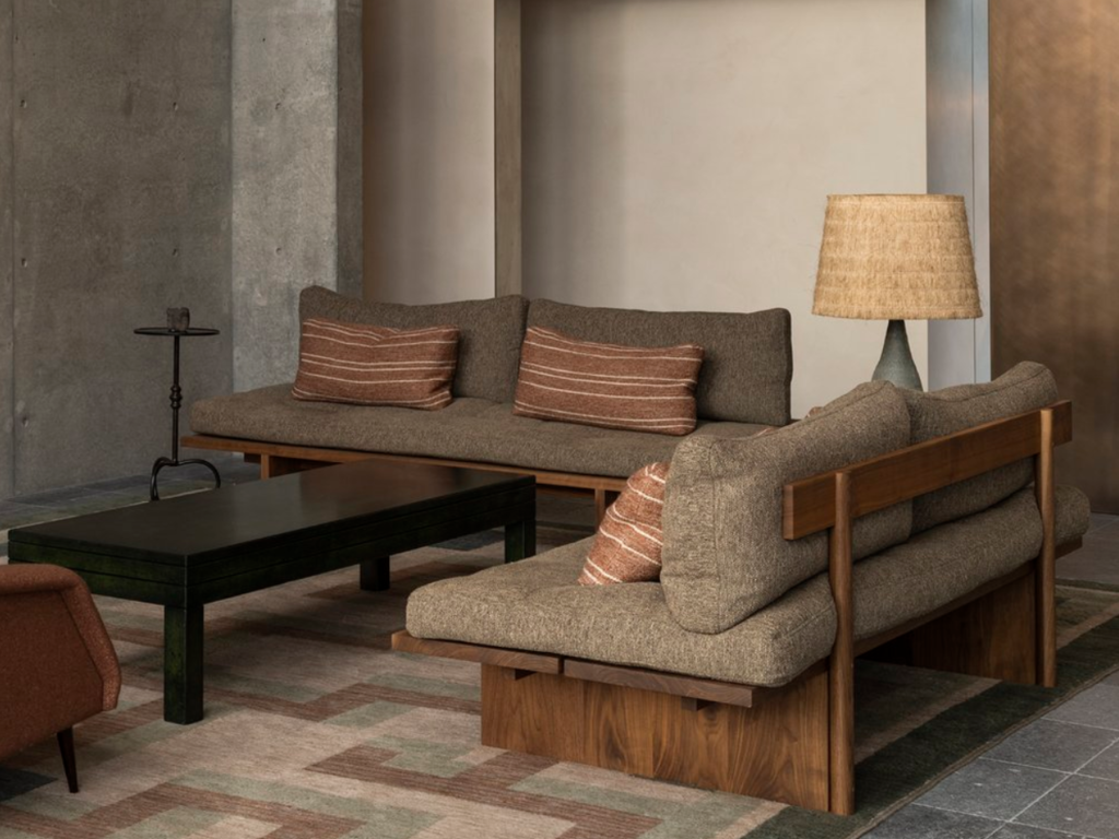 Thom Fougere for Mjölk Mjölk Sofa (Walnut)