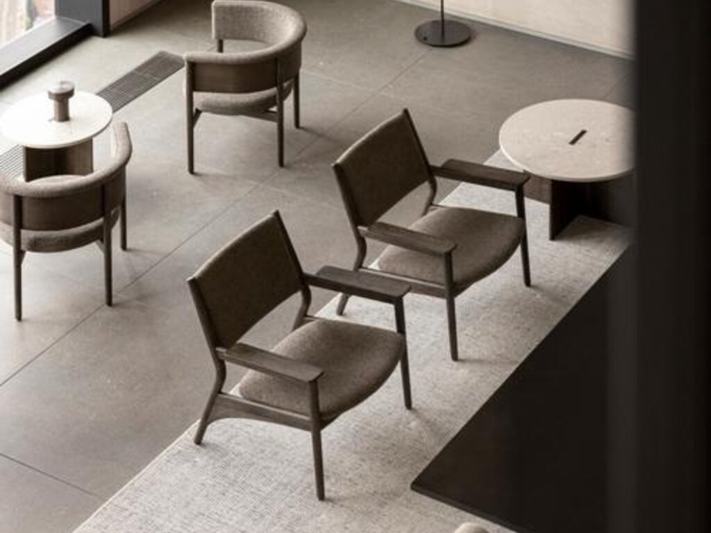 Norm Architects for Karimoku Case Kinuta N-LC01 Lounge Chair