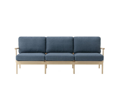 Jasper Morrison for Maruni Lightwood Three-Seater Sofa Jasper Morrison for Maruni Lightwood Three-Seater Sofa