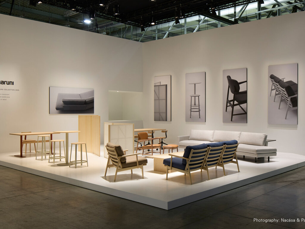 Jasper Morrison for Maruni Lightwood Three-Seater Sofa