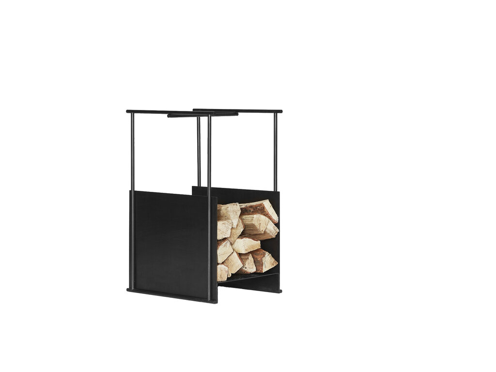 Thom Fougere for Mjölk Firewood Hutch (Black Oiled Brass)