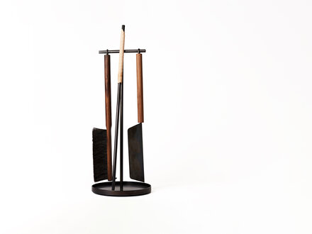 Thom Fougere for Mjölk Blackened Fire Tools (Walnut) Thom Fougere for Mjölk Blackened Fire Tools (Walnut)