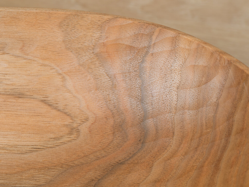 Tomii Takashi Japanese Walnut Oval Bowl