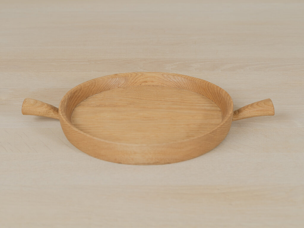Tomii Takashi Chestnut Tray w/ Double Handles