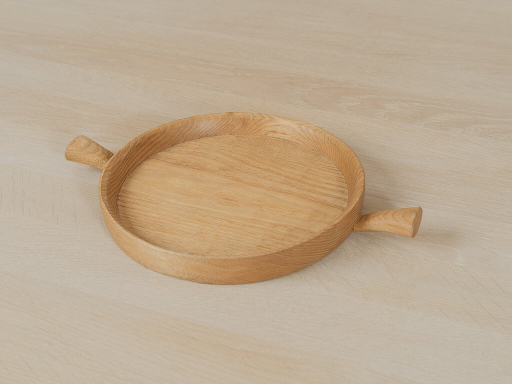 Tomii Takashi Chestnut Tray w/ Double Handles