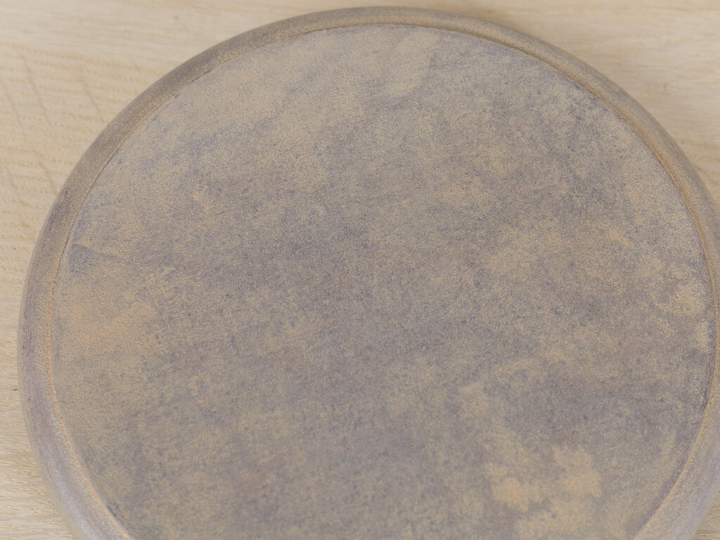 Takashi Tomii narrow-rimmed plate 150, magnolia white