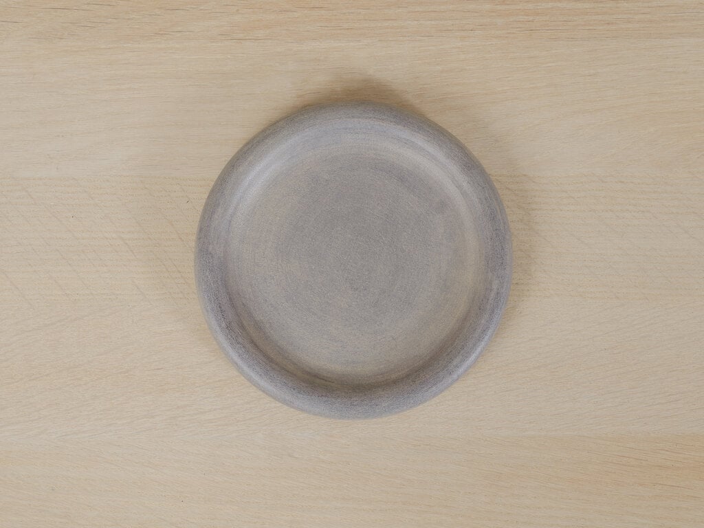 Takashi Tomii narrow-rimmed plate 150, magnolia white