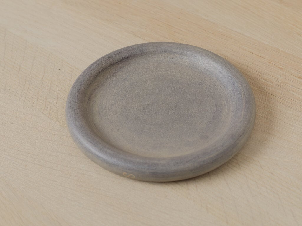 Takashi Tomii narrow-rimmed plate 150, magnolia white