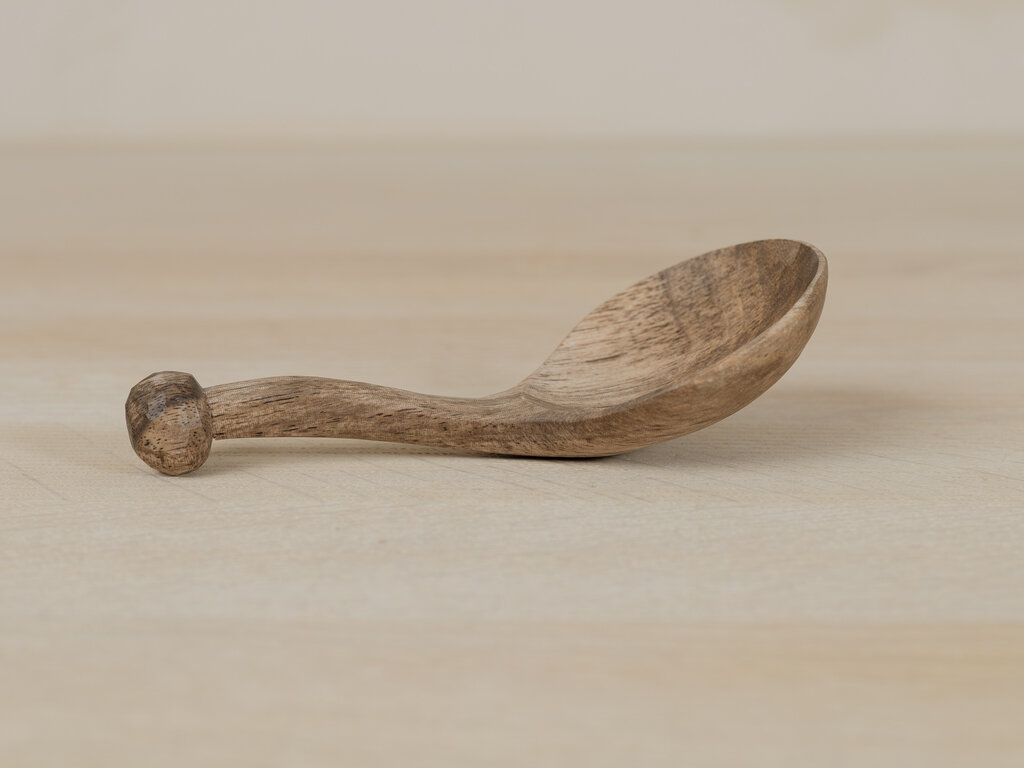 Tomii Takashi Kaki Spoon, Persimmon (silver)