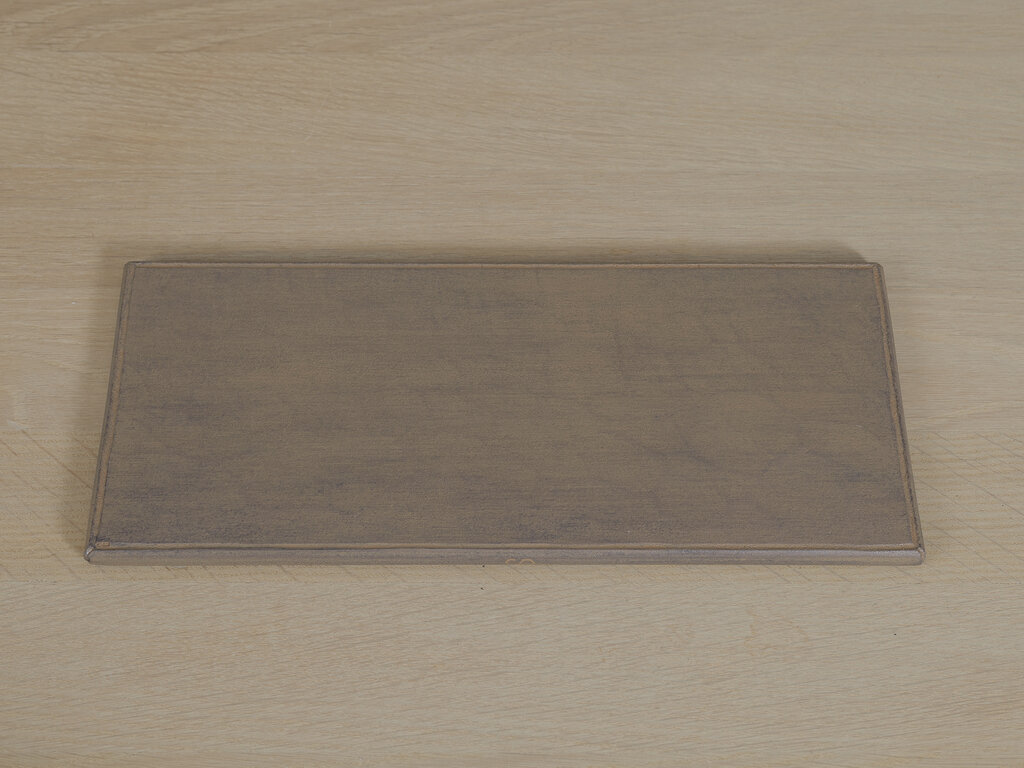 Takashi Tomii White Magnolia Flat Plate (30cm x 13cm x 1cm)