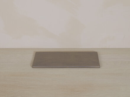 Takashi Tomii White Magnolia Flat Plate (30cm x 13cm x 1cm)