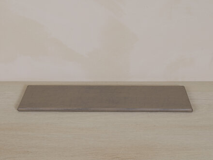 Takashi Tomii White Magnolia Flat Plate (40cm x 11.5cm x 0.7cm))