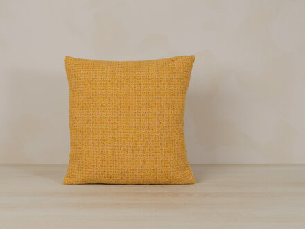 Mourne Textiles Cloughmore Tweed Cushion, Yellow