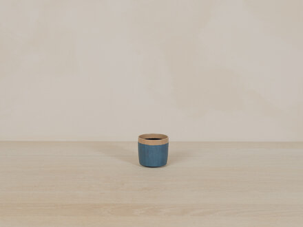 Takashi Tomii Blue Sake Cup Takashi Tomii Blue Sake Cup