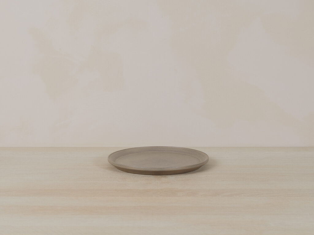 Takashi Tomii Narrow-rimmed White Magnolia Plate (24cm)