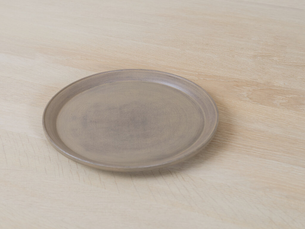 Takashi Tomii Narrow-rimmed White Magnolia Plate (24cm)