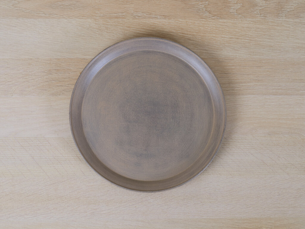 Takashi Tomii Narrow-rimmed plate 240, magnolia white