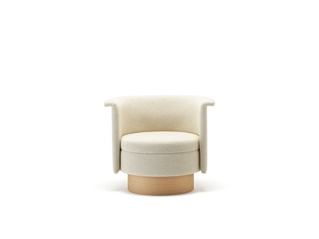 Karimoku Case N-SW01 Swivel Lounge Chair