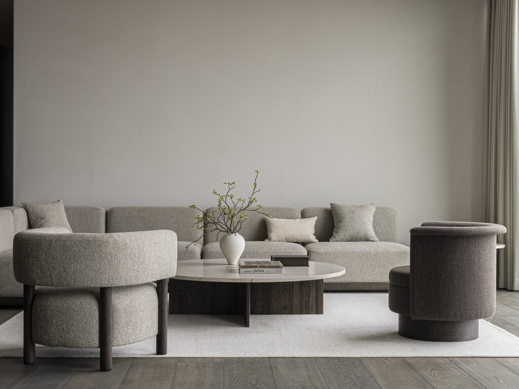 Norm Architects for Karimoku Case N-SW01 Swivel Lounge Chair