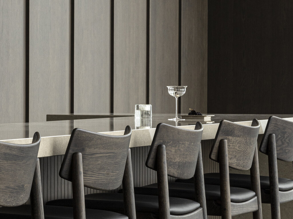 Karimoku Case A-BS03 Bar Stool