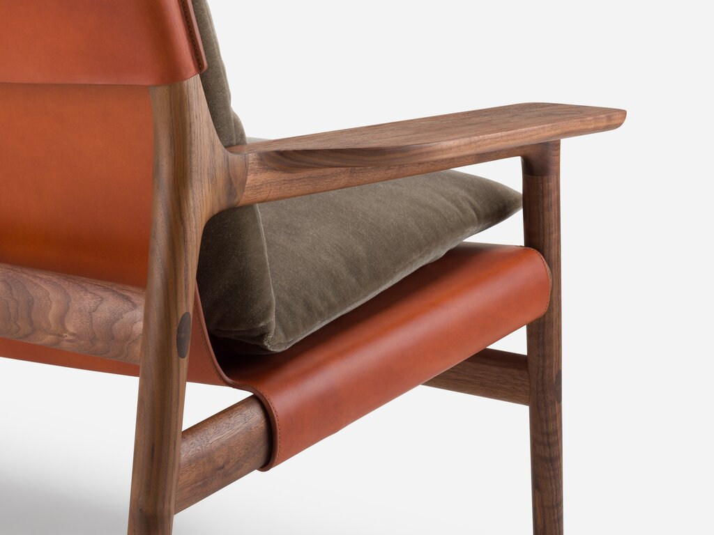 Luca Nichetto for De La Espada Sela Sofa (Wide Arms)