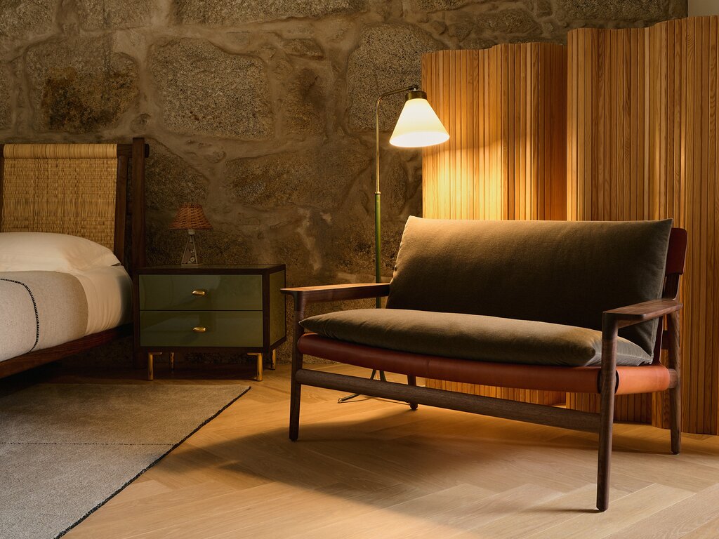 Luca Nichetto for De La Espada Sela Sofa (Wide Arms)