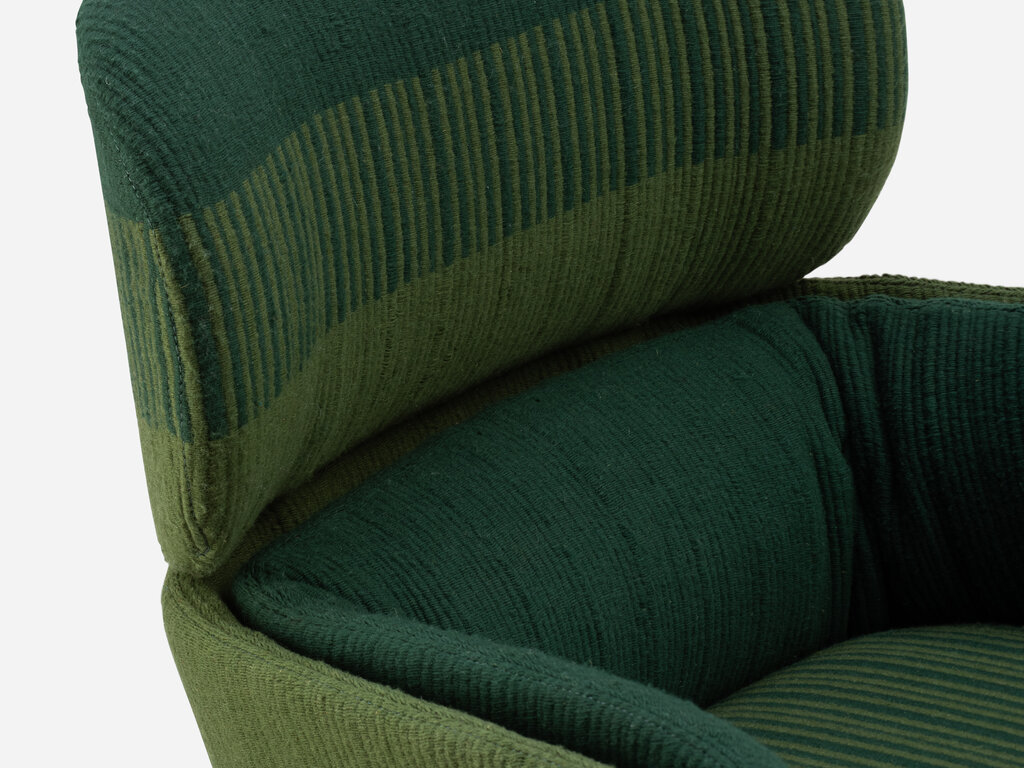 Luca Nichetto for De La Espada Elysia Lounge Chair with Manta Lido Upholstery