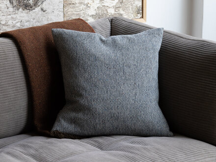 Mourne Textiles Pebble Indigo Cushion