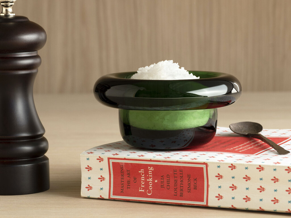 Nedre Foss Sirkel Tealight Holder (Forest Green)
