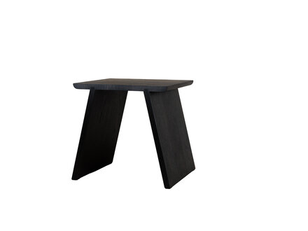 Gilbert Garcia Small Stool in White Oak (Black Stained) Gilbert Garcia Small Stool in White Oak (Black Stained)
