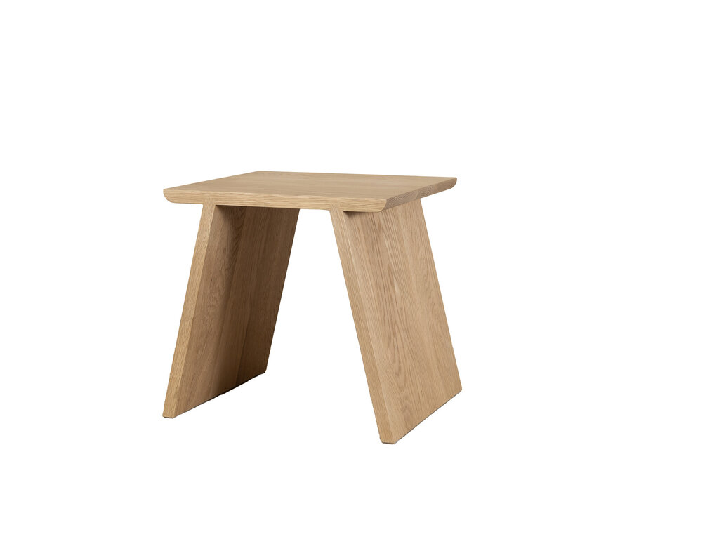 Gilbert Garcia Small Stool in White Oak (Soap Finish)