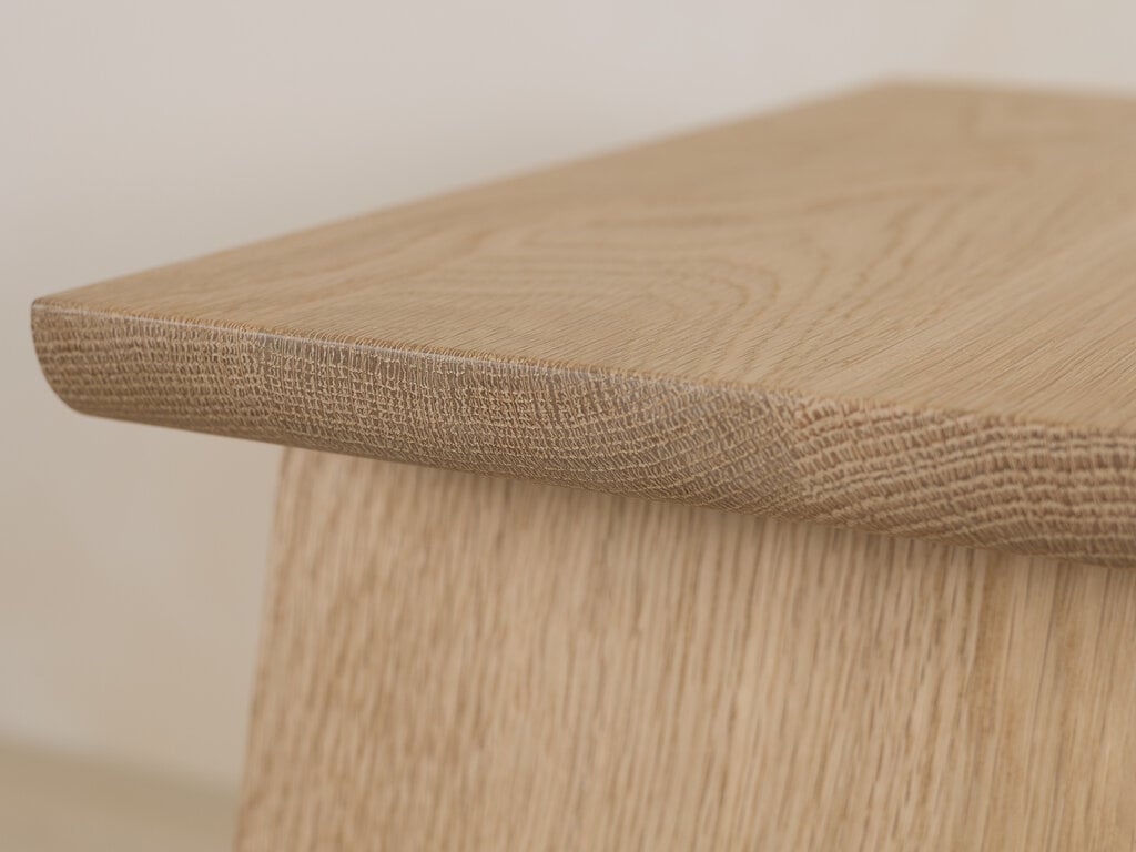 Gilbert Garcia Small Stool in White Oak (Soap Finish)