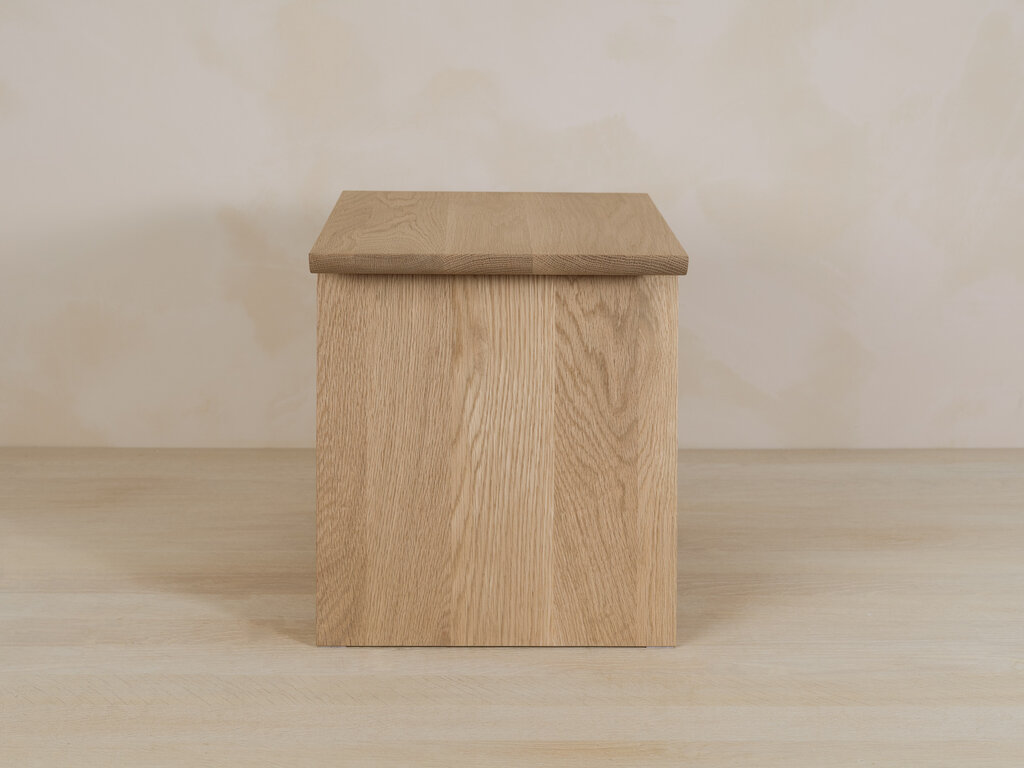 Gilbert Garcia Small Stool in White Oak (Soap Finish)