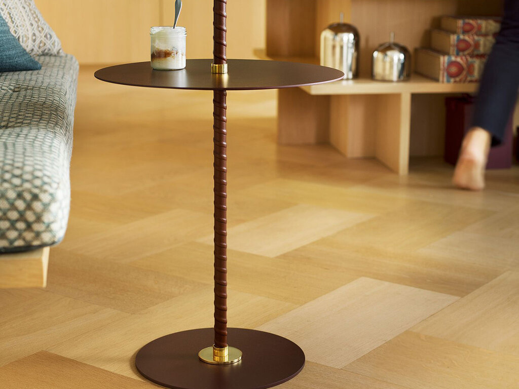 klong Cabaret Side Table (Burgundy)