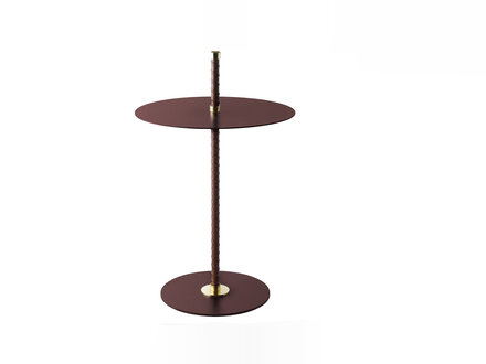 klong Cabaret Side Table (Burgundy)